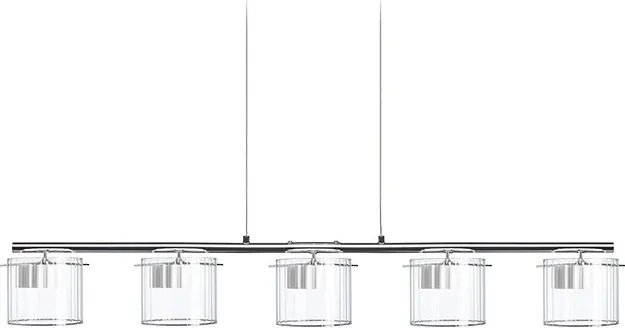 RENDL R11678 ESTRA Modern Led Függesztett Lámpa Átlátszó Üveg IP20