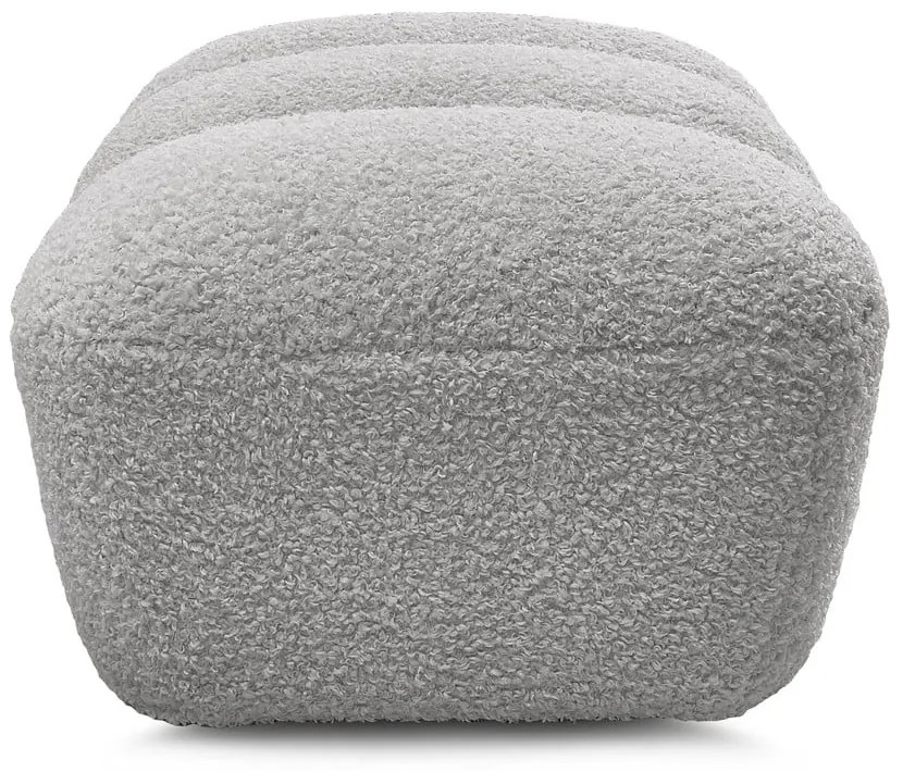 Világosszürke buklé lábtartó Hippolyte – Bobochic Paris