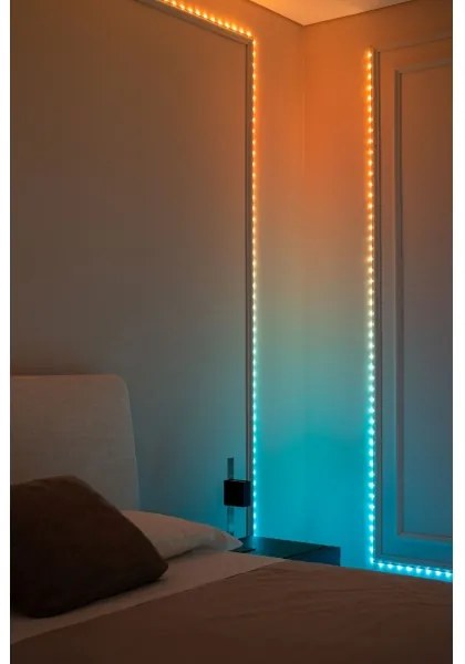 Twinkly TWD060STP-T - RGB LED fényerőszabályozható DOTS fényfüzér 60 LED 7 m USB Wi-Fi