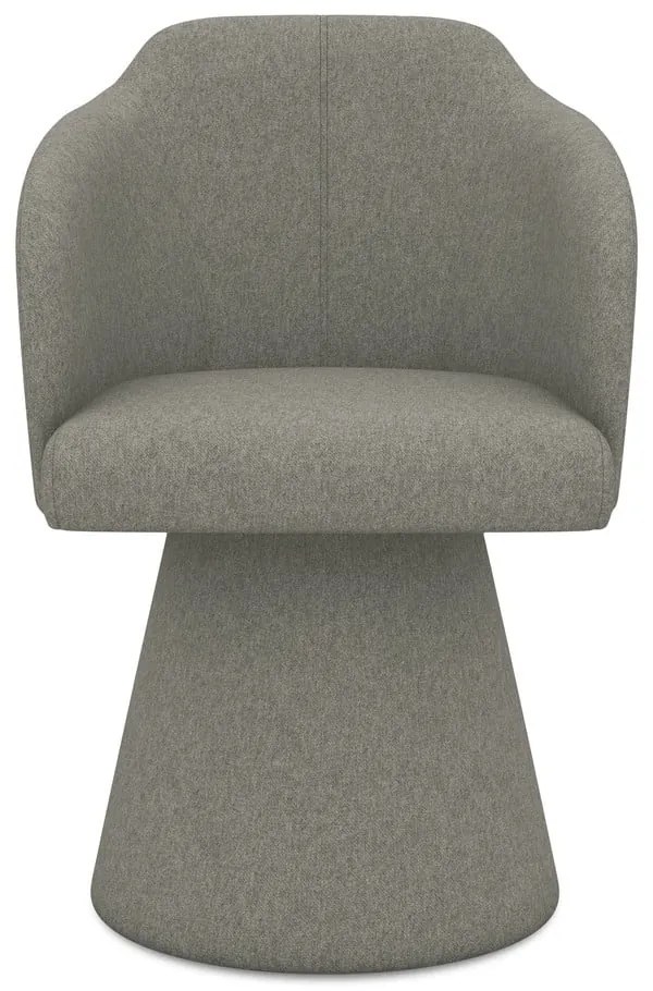 Szürke kárpitozott étkezőfotel Kanoa – Makamii