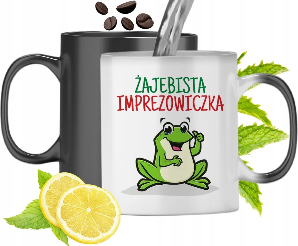 Mágikus Bögre Bulizóknak Színváltós Nyomtatott Fotóval