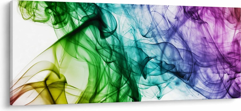 Kép - színes füst (120x50 cm)