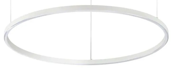 Ideal Lux - kábelre függesztett LED csillár ORACLE SLIM LED/37W/230V 2700K átm. 70 cm fehér