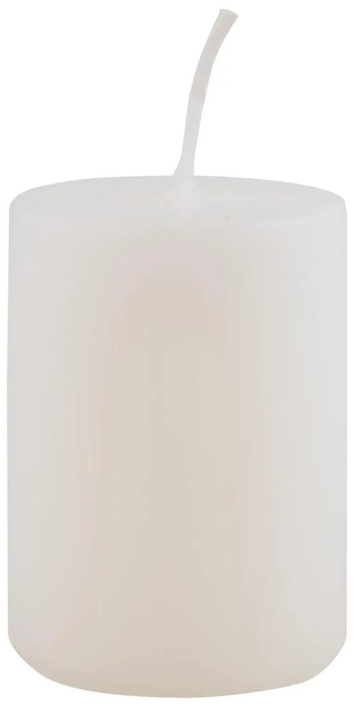IB Laursen WHITE fehér tömbgyertya 6cm