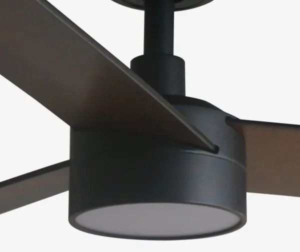 FARO 34298WT-1TW - LED Dimmelhető ventilátor RUDDER L LED/18W/230V fekete átm. 132 cm WT + távirányító