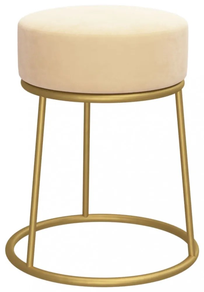 barackszínű kerek bársonyülőke