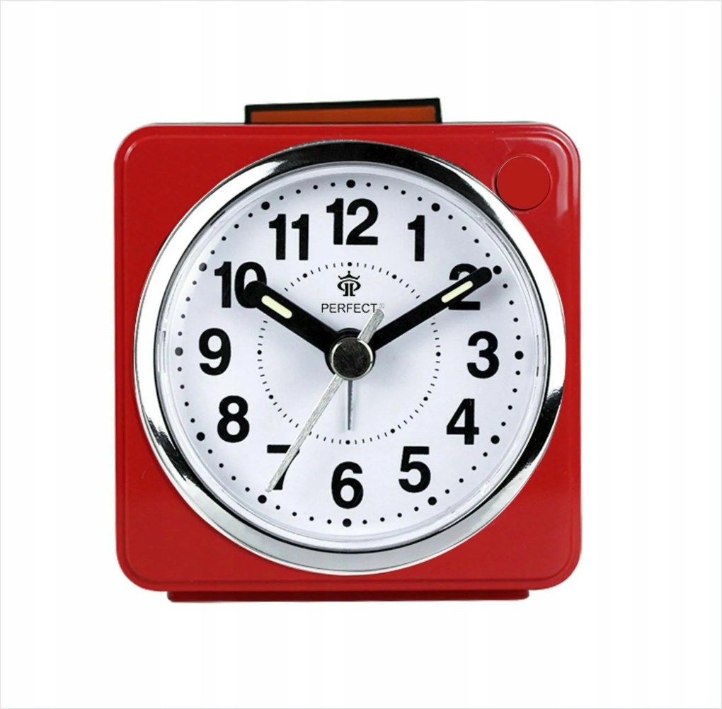 Kvarc ébresztőóra Perfect 06602 Óra Riasztó Szundi áramló mechanizmus