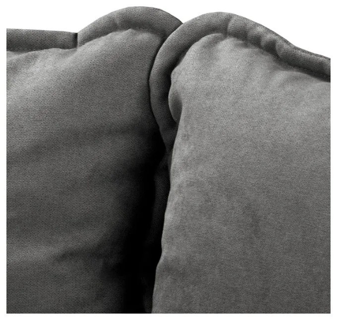 Sötétszürke kanapé 193 cm Beata – Ropez