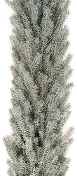 100% 3D-s Jeges Lucfenyő karácsonyi girland 270cm