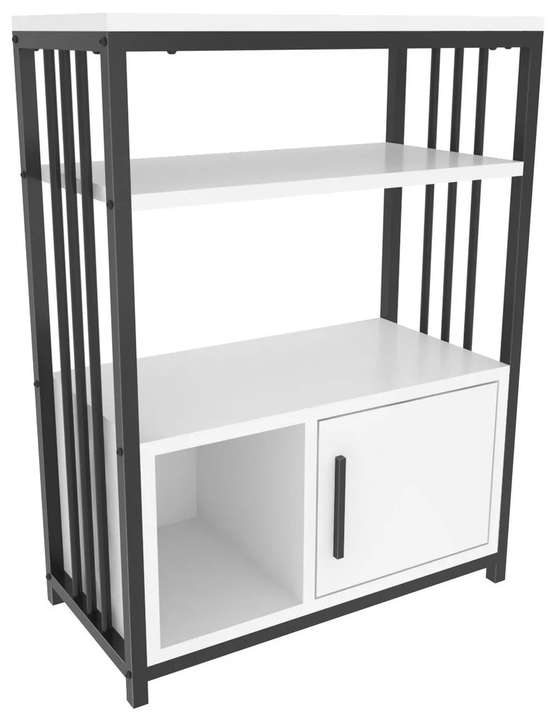 könyvespolc Letos - White, Black