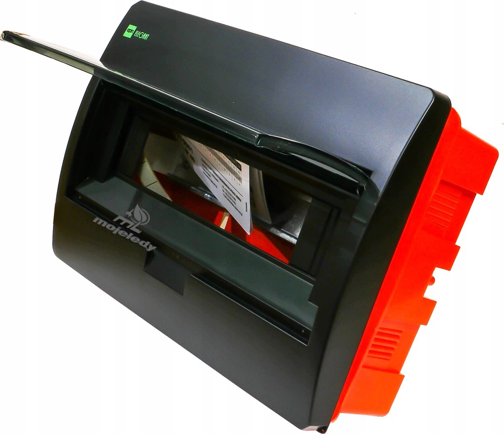 Süllyesztett elosztószekrény 1x12 12S Rn IP40 Pe+n matt fekete színű Elegant