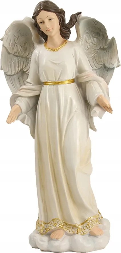 Álló Angyal Bevásárlókarácsony 40cm magas 40cm magas figurákhoz