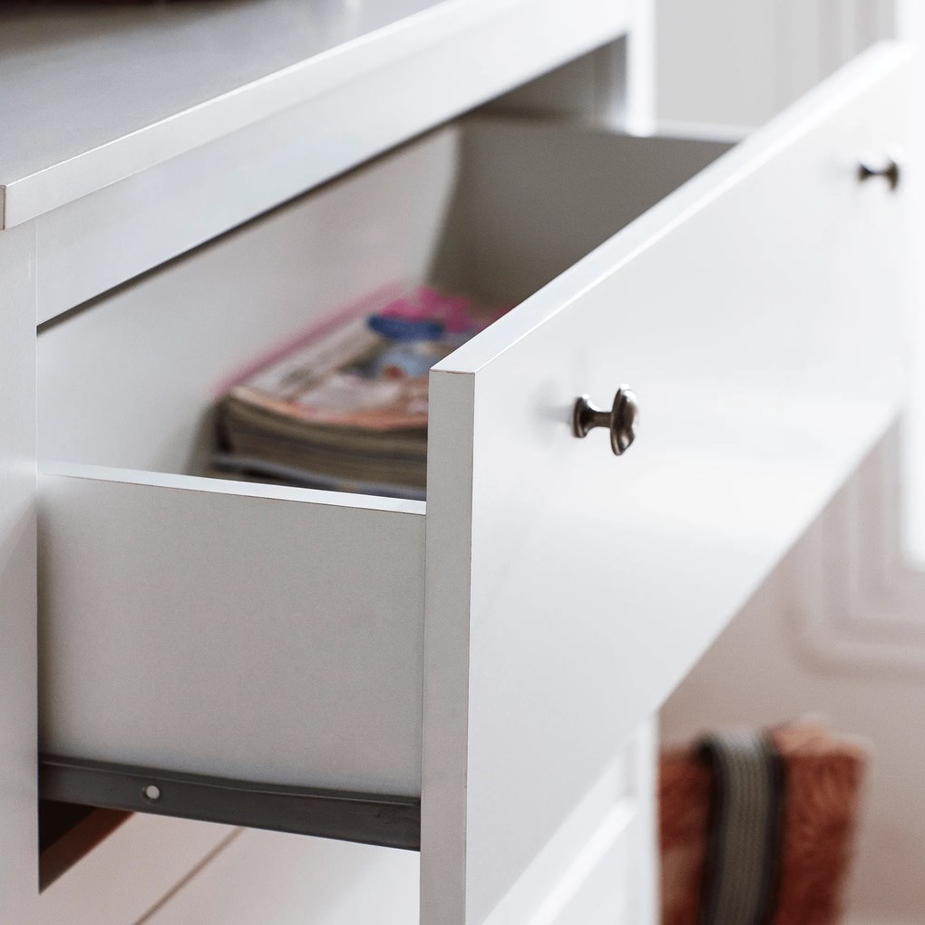 Komód 3S, fehér, OLJE