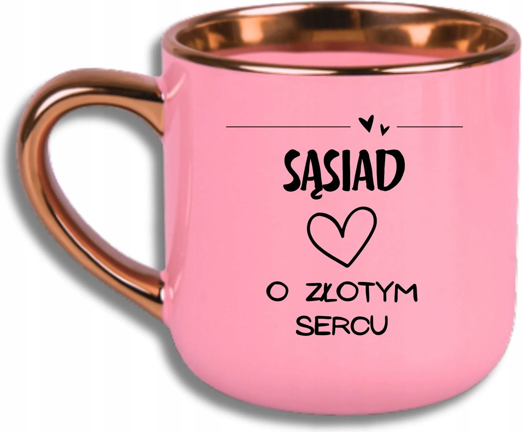 Bögre Rózsaszín Elegáns Nagy Vicces Ajándék Szomszéd