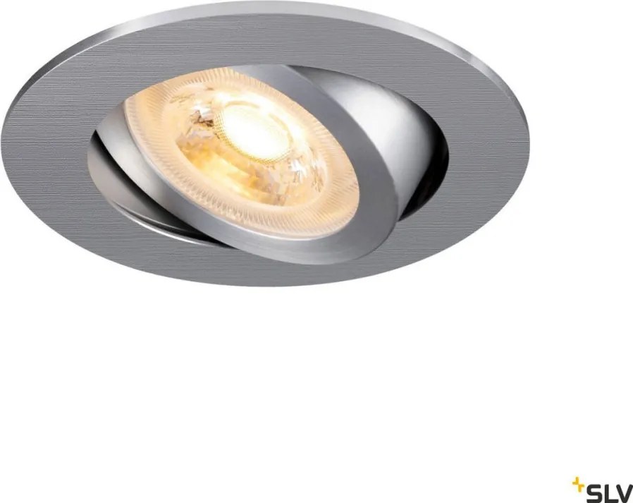SLV NEW TRIA 1007370 Beépíthető spotlámpa 1x10W/GU10 IP20