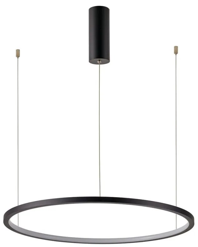 Italux Vinola PND-56135B-060RPP-BK-3KS4K-TRDIMM Függőlámpa 1x38W/LED 3000K|4000K 3040lm IP20