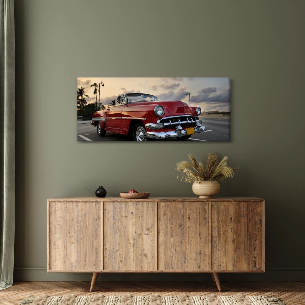 Autó képe (120x50 cm)