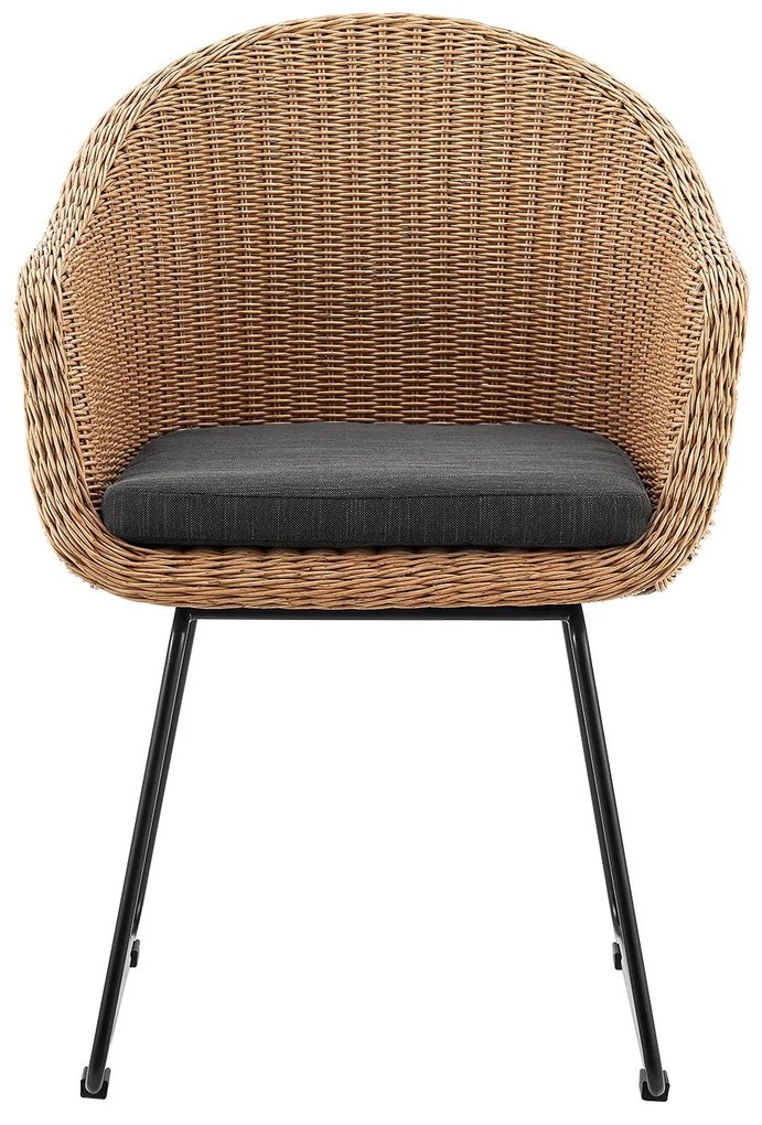 Juskys Rattan fonott székek Cody 2 db