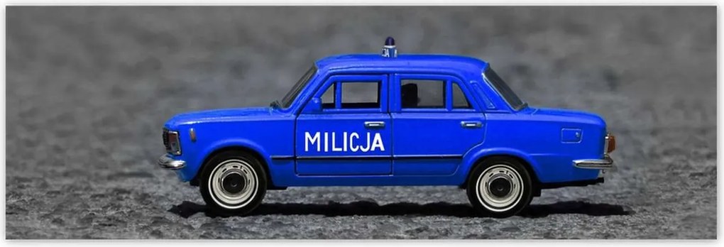Poszterek 200x66 Nagy Fiat 125P Milícia Mo