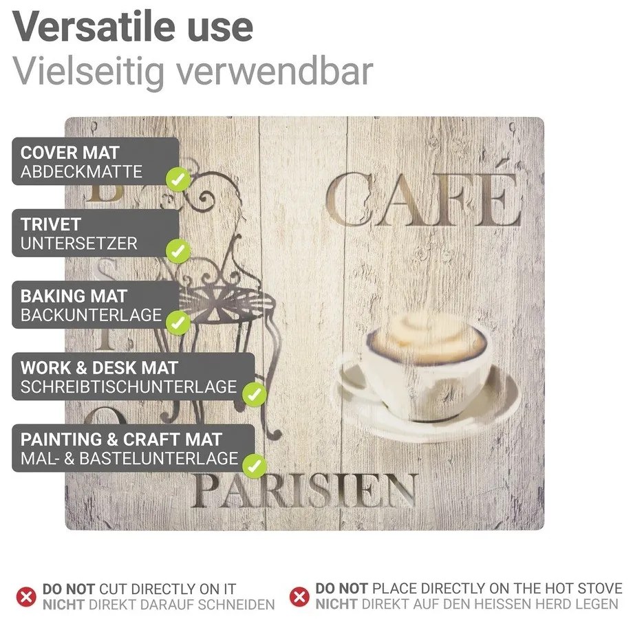 PVC tűzhely fedőlap 60x52 cm Bistro – Wenko