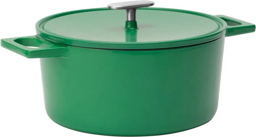 Indukciós tűzhelyhez alkalmas öntöttvas lábas fedővel 5,5 l Mattia 3.0 – FABINI