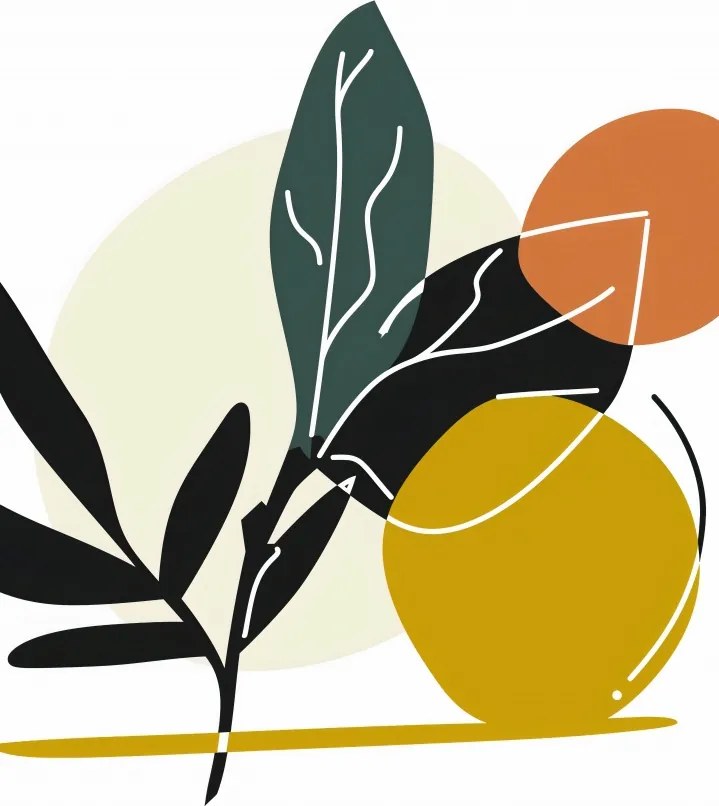 Poszter 61x90,5cm Elegáns Flóra