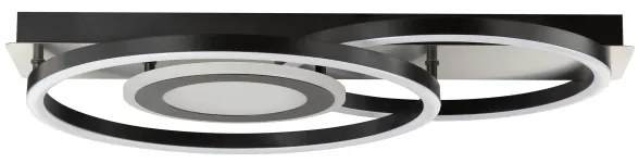 Brilliant - LED dimmelhető fekete mennyezeti lámpa MAUREEN LED/27W/230V