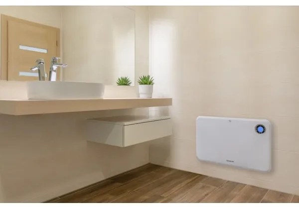 Sencor - Konvektor LCD-kijelzővel és termosztáttal 750W/1500W/230V IP24