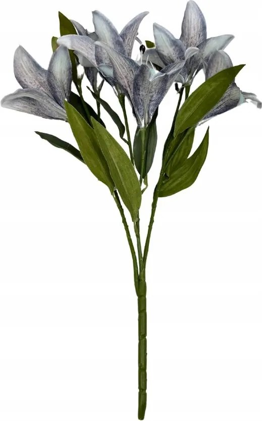 Műliliom csokor 60 cm szürke