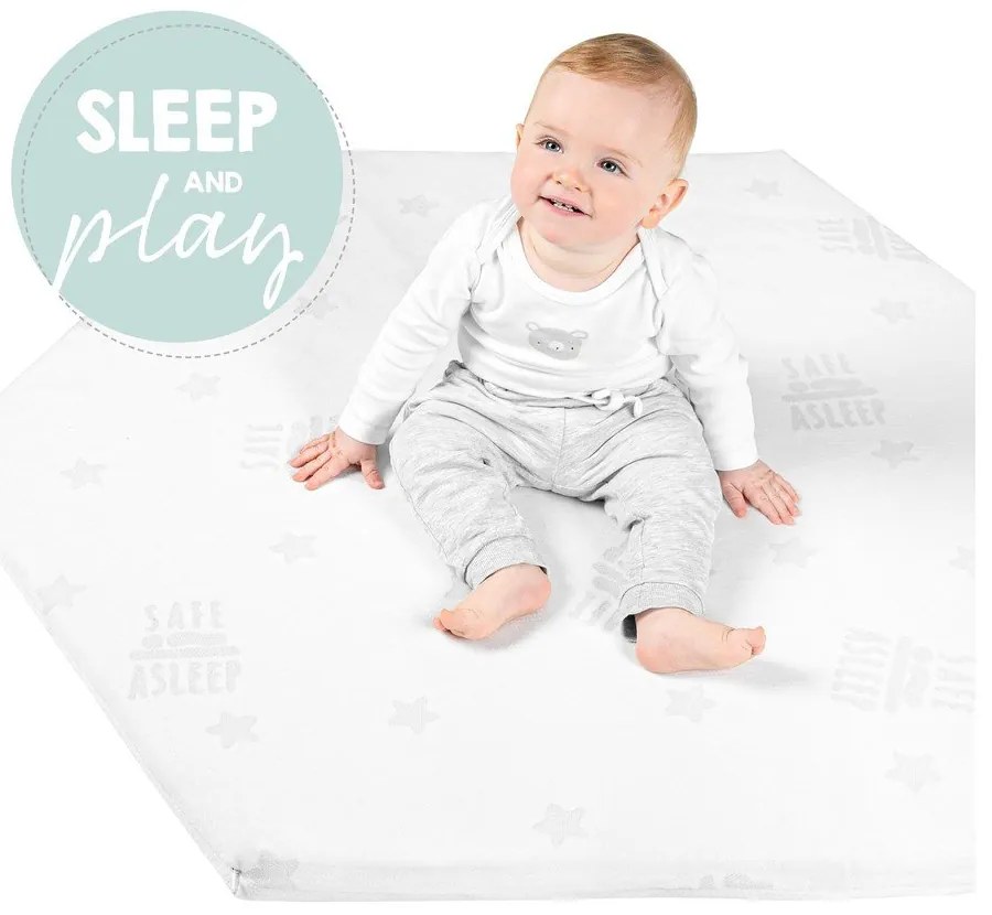 Levehető huzatos gyerek hab matrac 99x114 cm Safe Asleep® – Roba