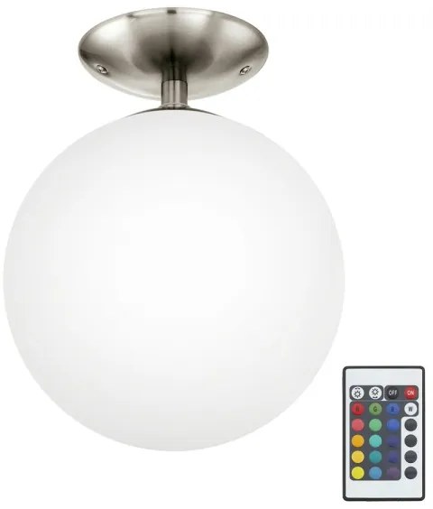 Eglo 75358 - LED RGBW mennyezeti lámpa RONDO-C 1xE27/7,5W/230V, átm. 25 cm + DO