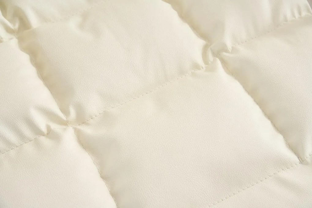 Hintaszék 5 fokozatban állítható,párnázott kivitelben, Fehér