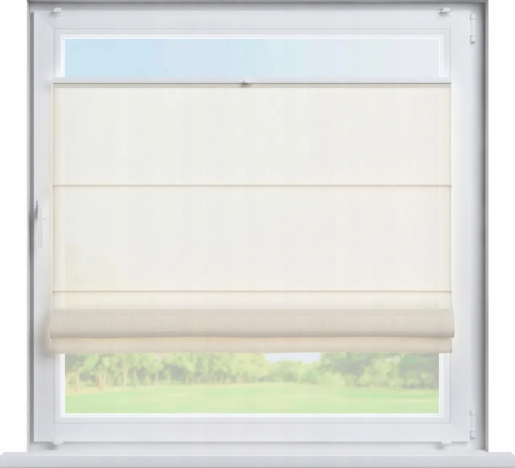 Kész pliszírozott roló római Szicília 100x180cm fehér