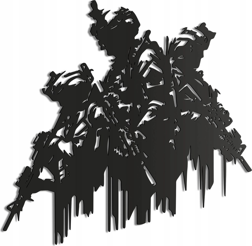 Játék Call Of Duty Katonák Osztály Különleges Fa kép 3D