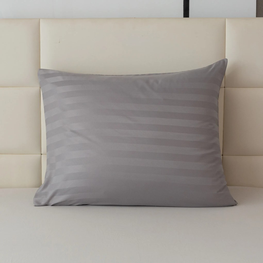 JASMINE párnahuzat 70x90 cm, világosszürke