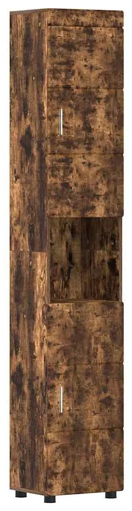 Fürdőszoba Székény TULUM Füstölt tölgy 37 x 31,5 x 203 cm