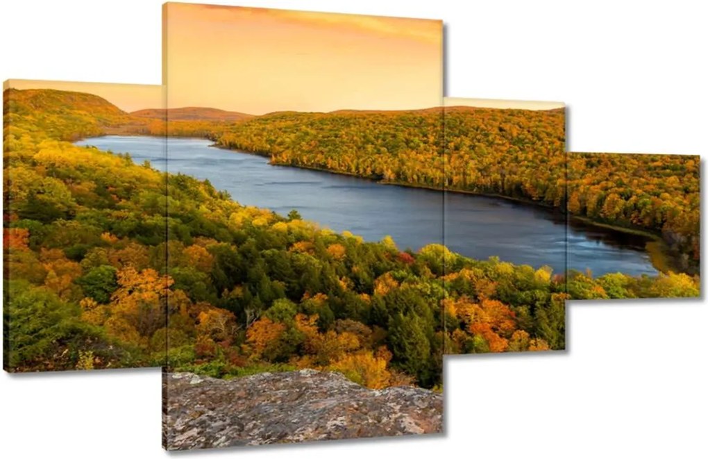 Festmények 130x80 Tájkép Látvány