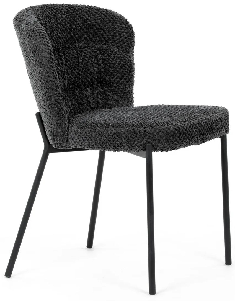 Bouclé CT-W1077 GREY2 étkezőszék szett, 4 db