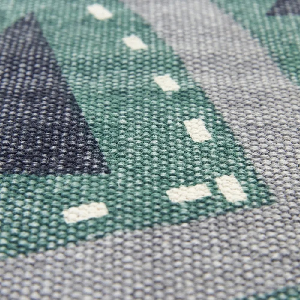 Little Western kézzel nyomtatott gyerekszőnyeg, 100 x 140 cm - Nattiot