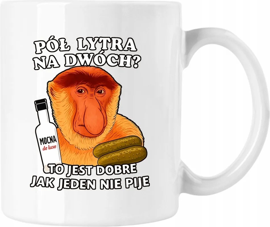 Bögre Vodka Hordozó Janusz Wiral Fehér 330ml