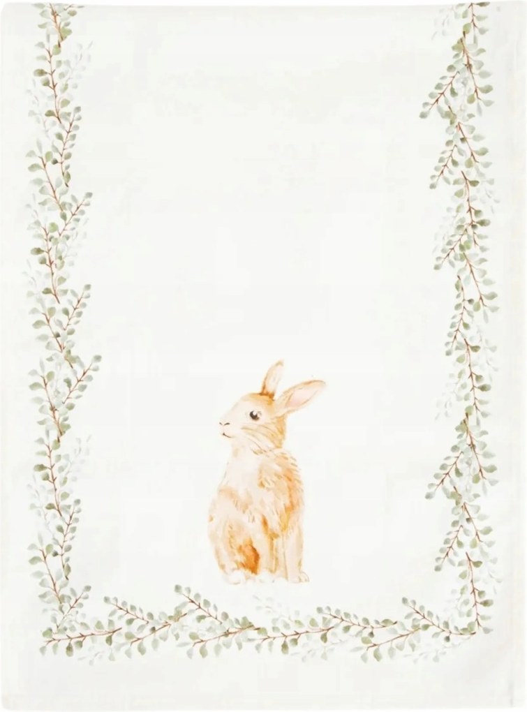 Sheper pamut futópad nyuszi motívummal 40x160cm Homla