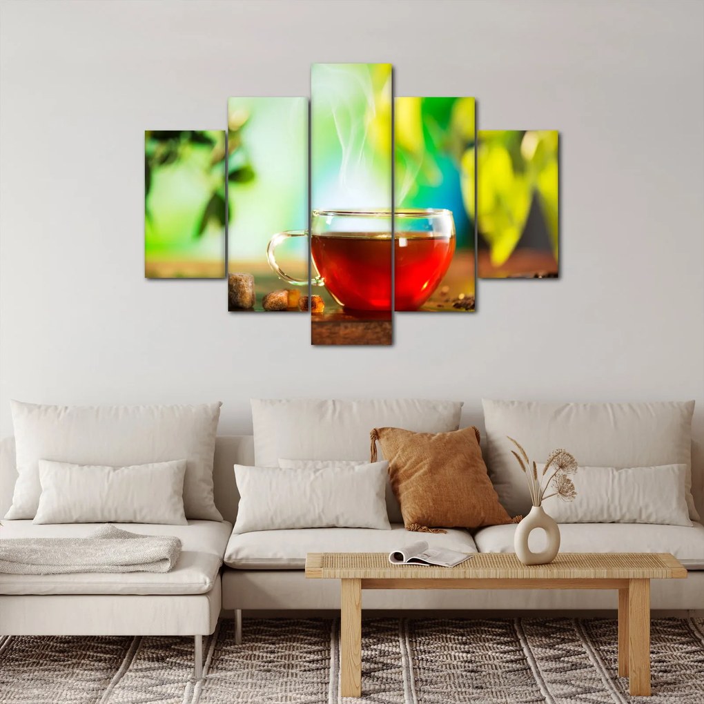 Kép - Csendélet teával (150x105 cm)