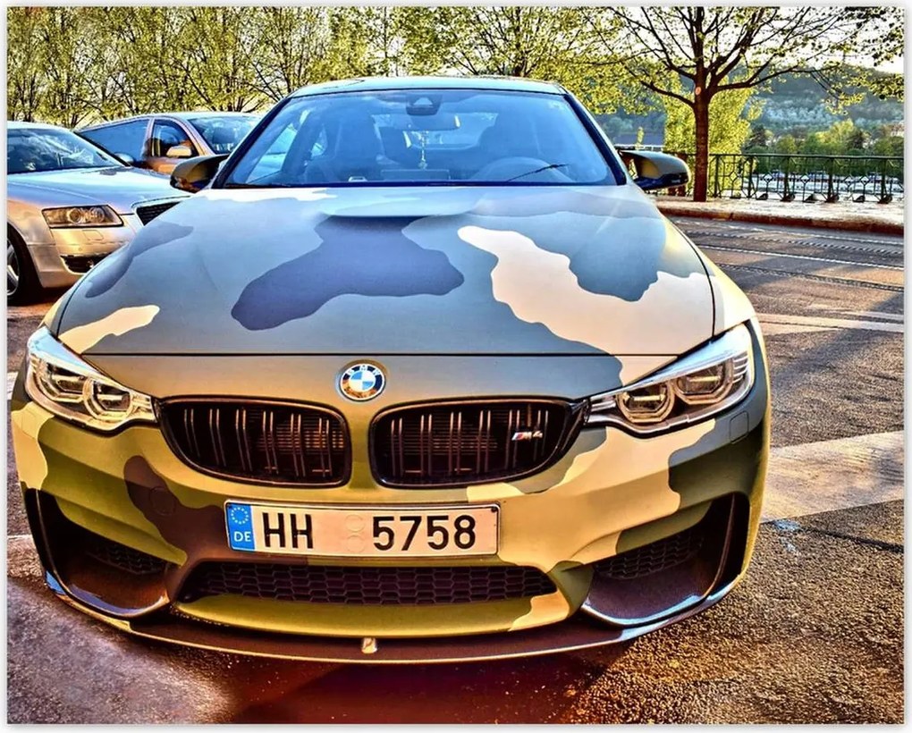 Poszterek 50x40 Tengerkék Bmw M4