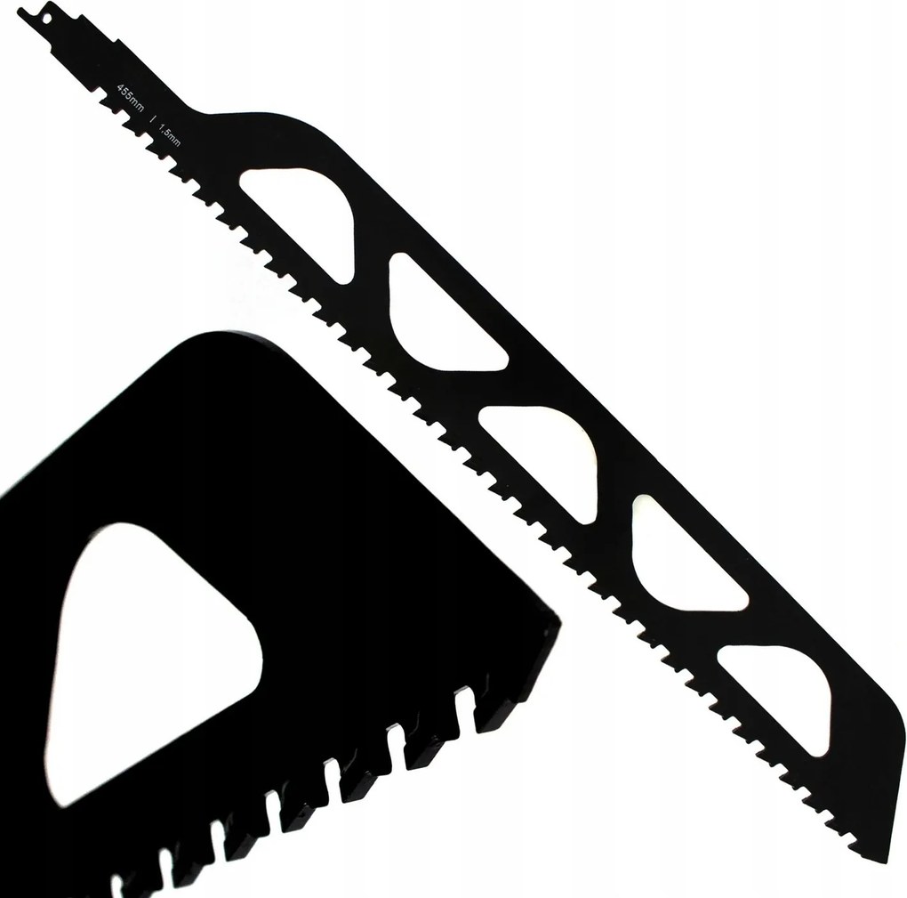 455MM-ES Szablyafűrészlap Beton Vágásához Tégla Üreges Blokk