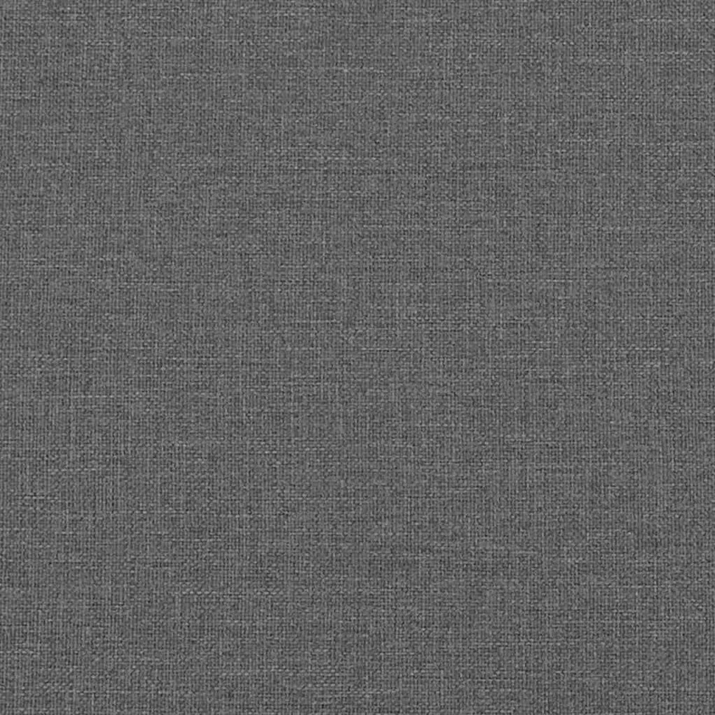Box Spring ágy matracmal Sötétszürke 160 x 200 cm szövet