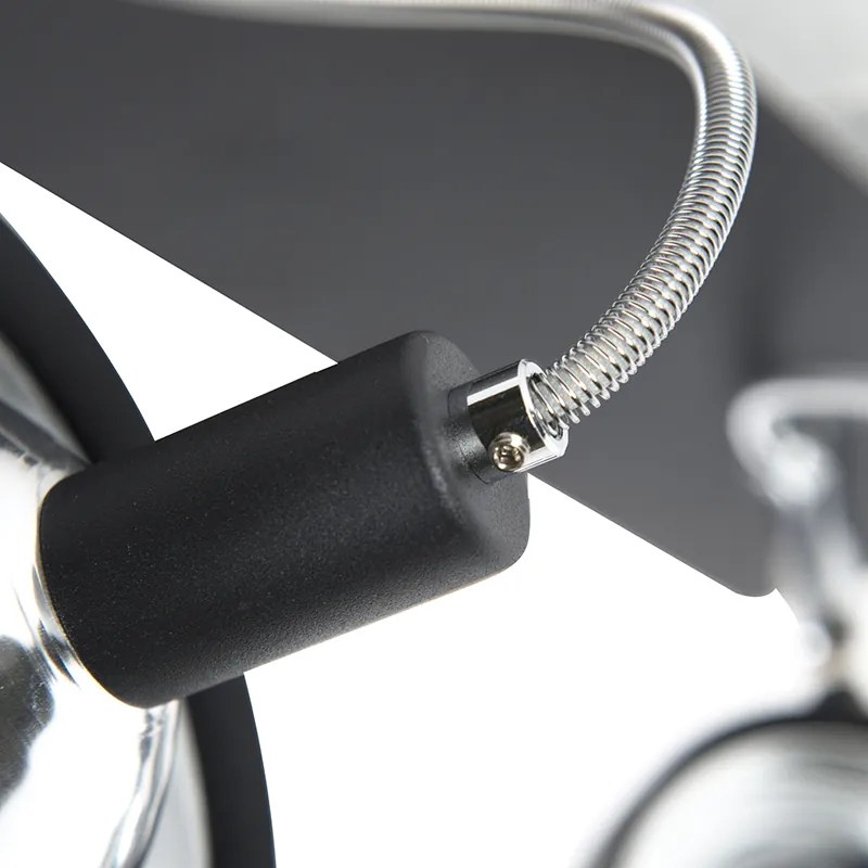 Design spotlámpa fekete 2-lámpás állítható - Nox