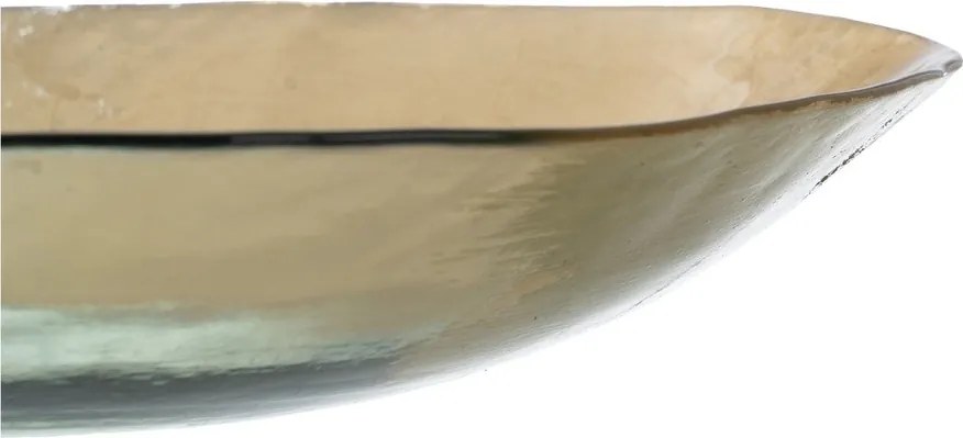 Üveg dekoratív tálca ø 29 cm – Ixia