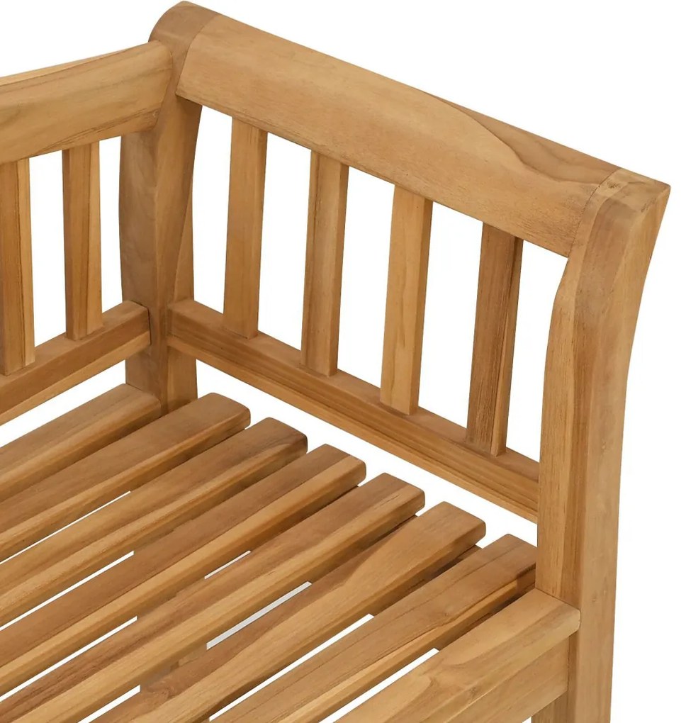 Kerti Pad 120x53.5x85 cm Tömör Tíkfából