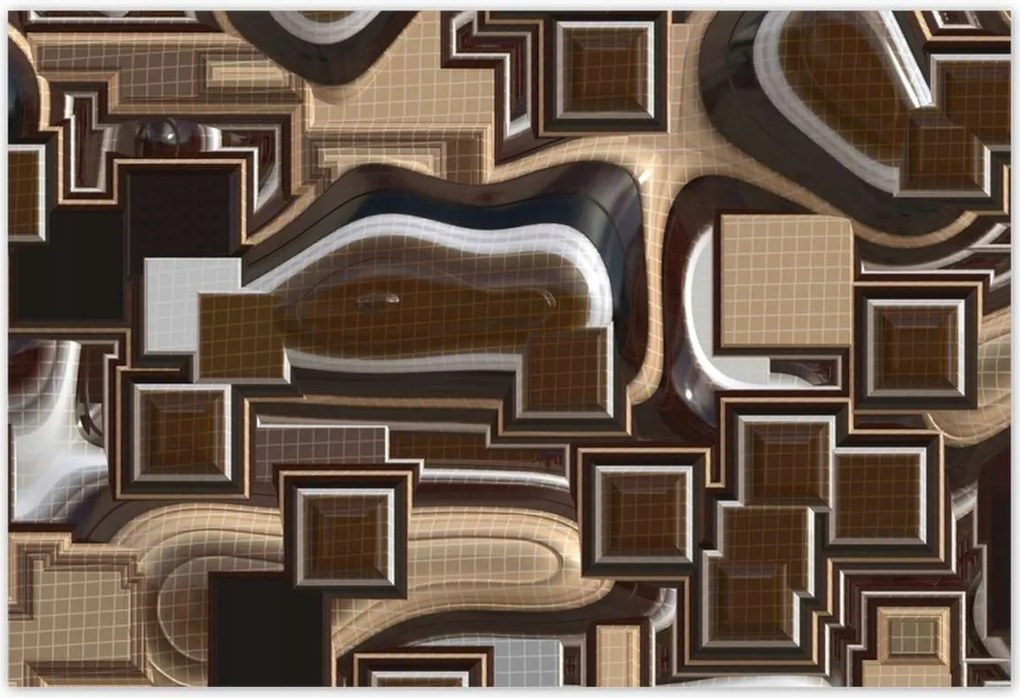 Poszterek 155x105 Csokoládé absztrakt