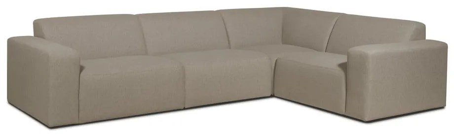 Bézs sarokkanapé (jobb oldali) Roxy - Scandic